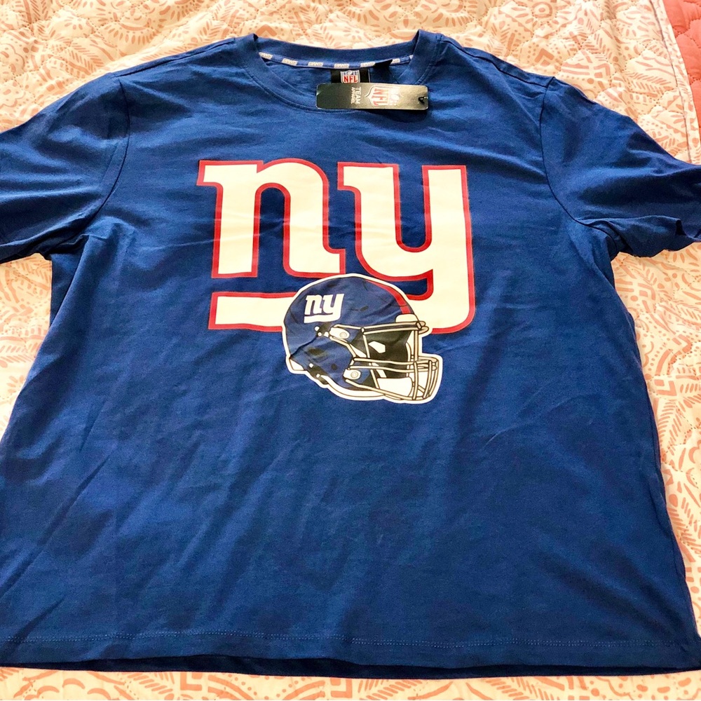 NFL NY Giants Blue Tshirt XL